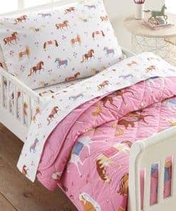Set de Cama para Niños de 4 Piezas Wildkin - Edredón de