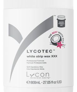 Cera de tintas Lycon Lycotec White para depilación, cera