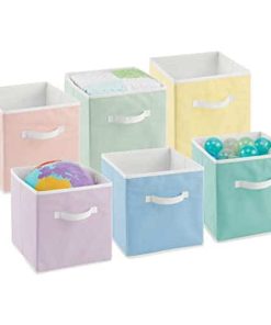Cubo Organizador de Tela Pequeño mDesign con Asa Frontal