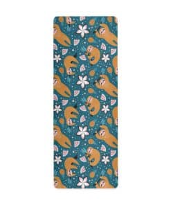 Tapete de Yoga Qilmy con diseño de Perezoso Antideslizante,