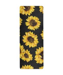 Tapete de Yoga Girasol Qilmy Antideslizante Plegable