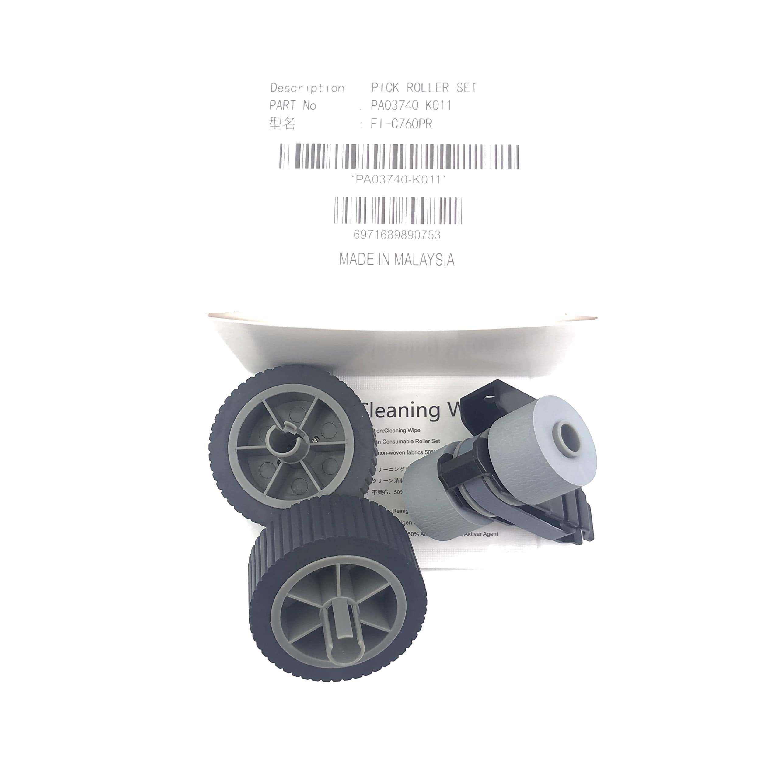 OKLILI 1PC X Rodillo de Captura Compatible con Fujitsu