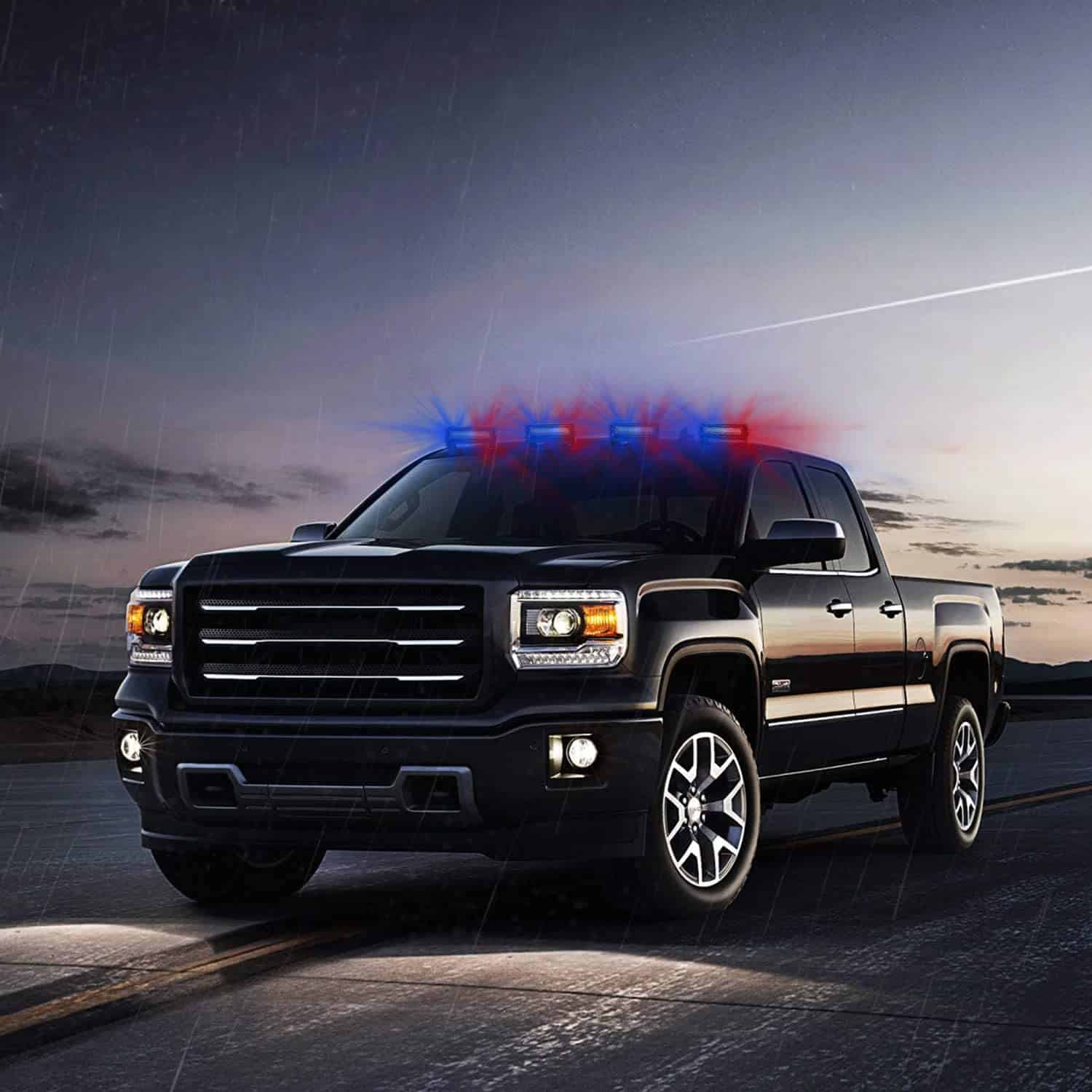 Luces de Emergencia Estroboscópicas para -Azul Rojo - Imagen 8