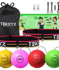 Paquete familiar de pelotas de boxeo de TEKXYZ, 4 pelotas
