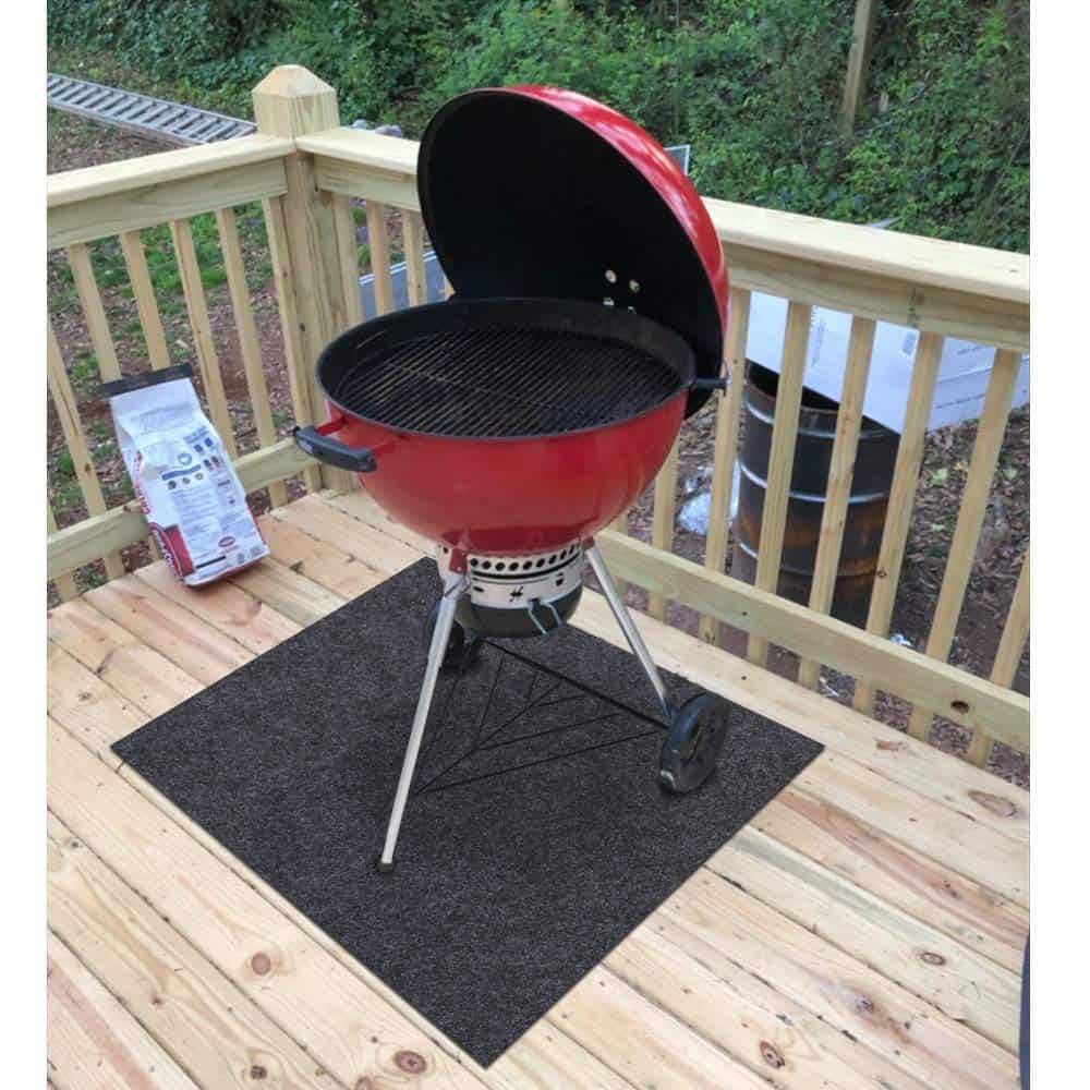 Tapete de Barbacoa para Parrilla de Gas BBQ Absorbente para