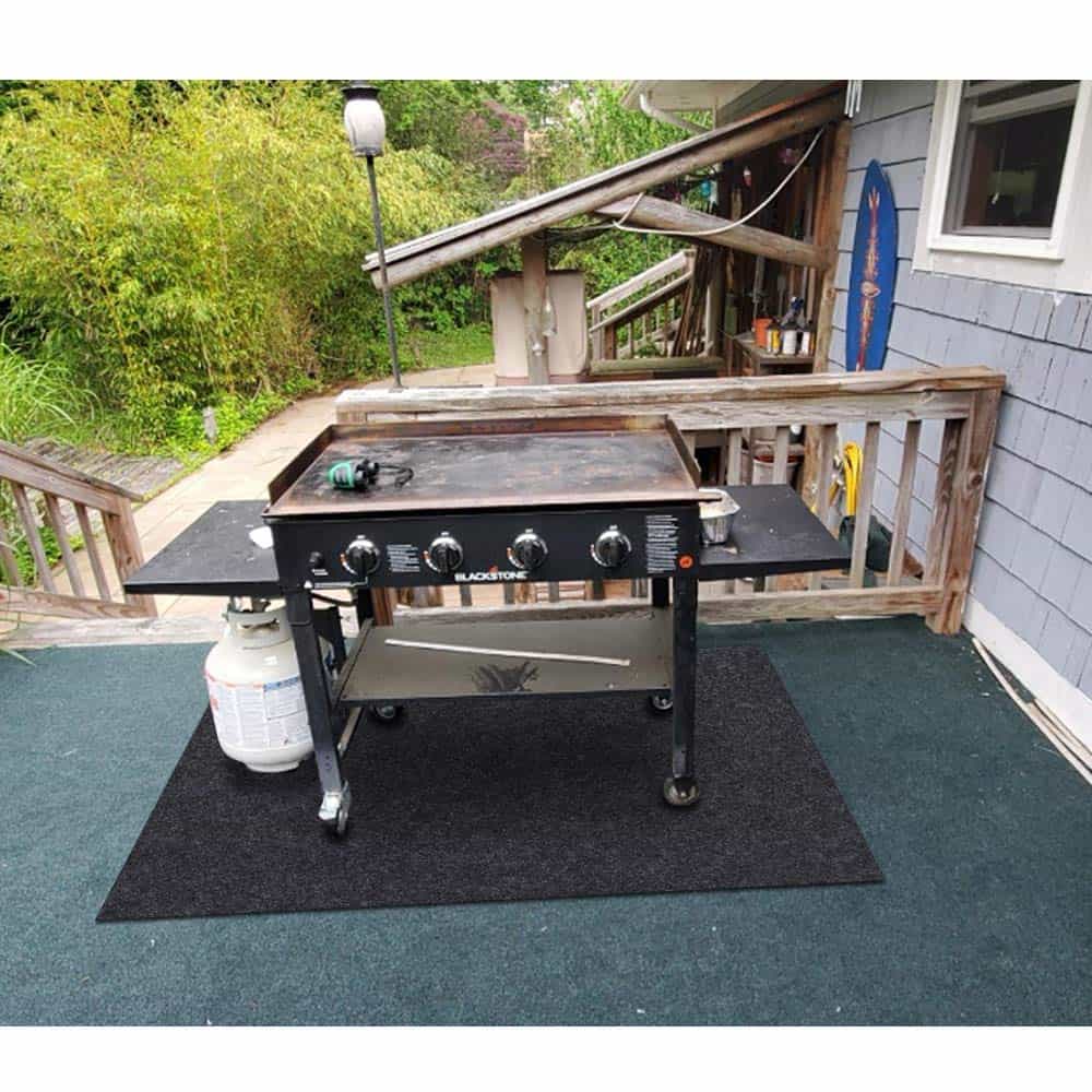 Tapete de Barbacoa para Parrilla de Gas BBQ Absorbente para - Imagen 6