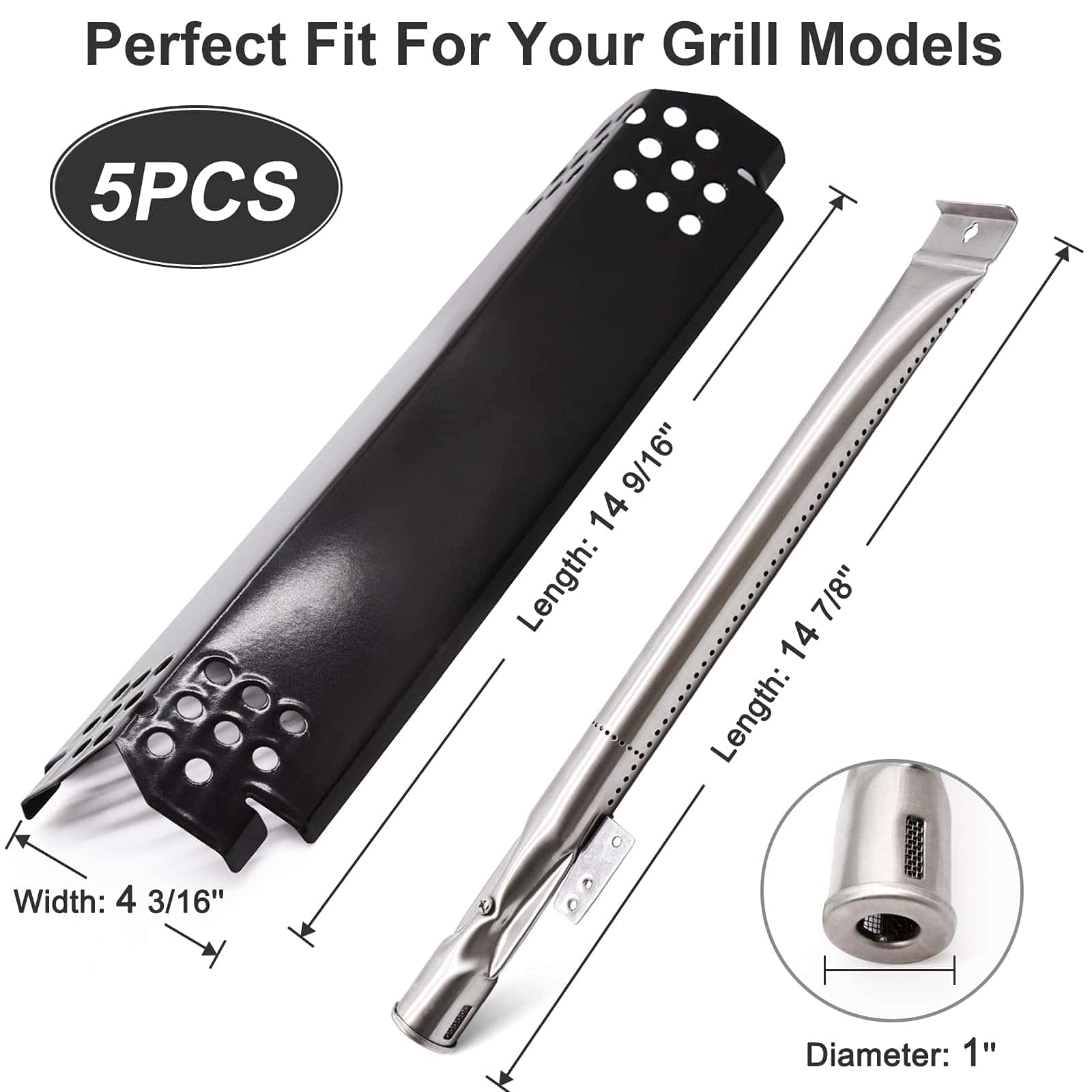 Piezas de Repuesto para Parrilla Nexgrill -Acero Porcelaniza - Imagen 3