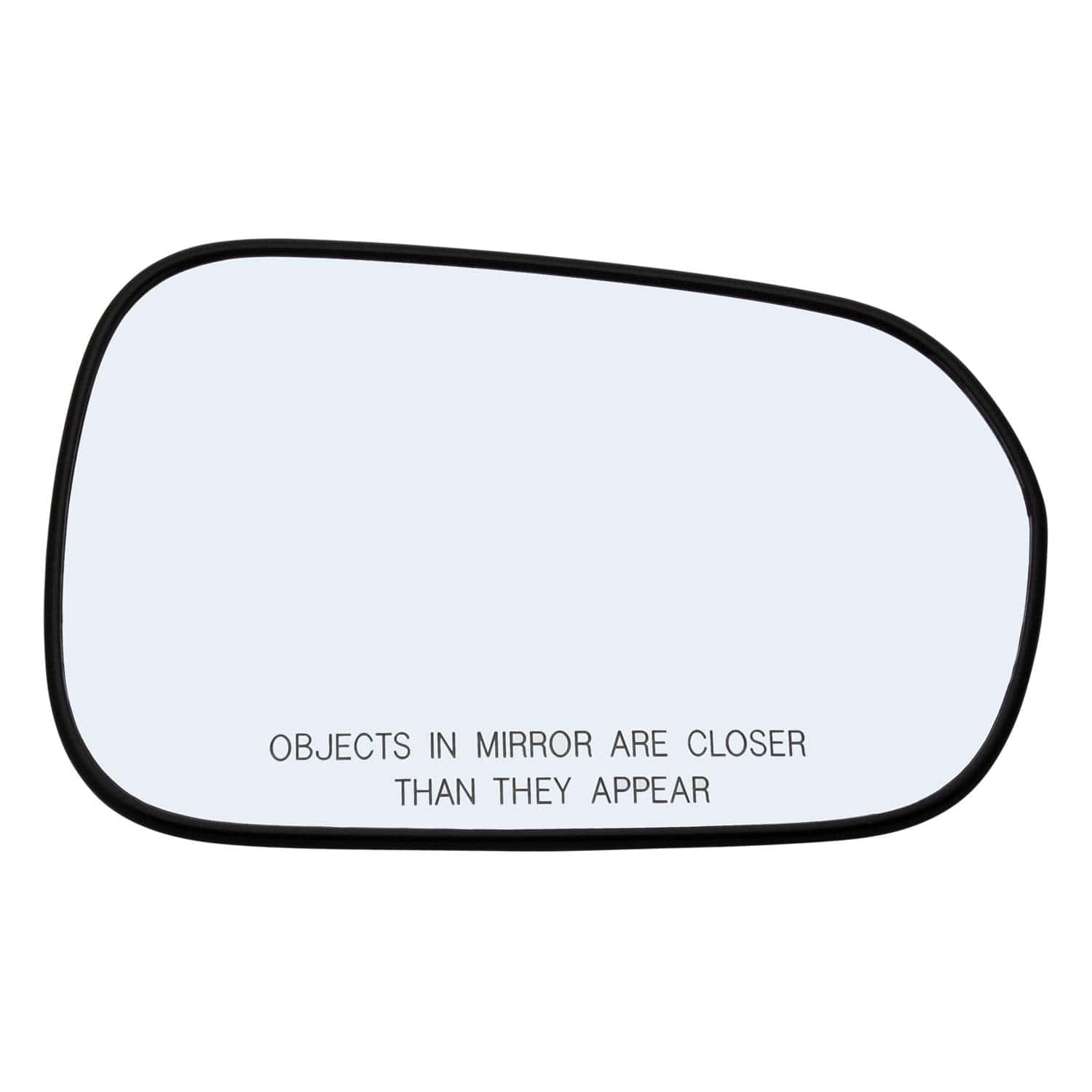 Espejo lateral del pasajero con placa trasera de plástico