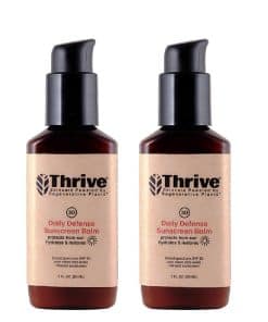 Protector Solar Mineral Facial Hidratante Thrive Natural