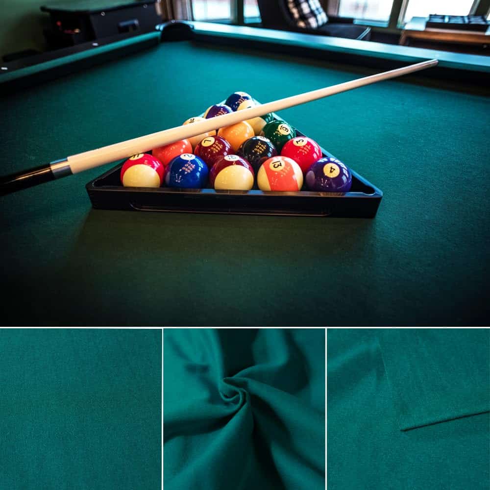 Tela de fieltro profesional para mesa de billar metaball