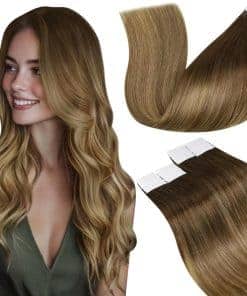 Extensiones de Cabello Humano con Cinta LaaVoo Balayage