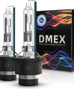 DMEX - Par de bombillas de xenón para faros HID D4R 35W