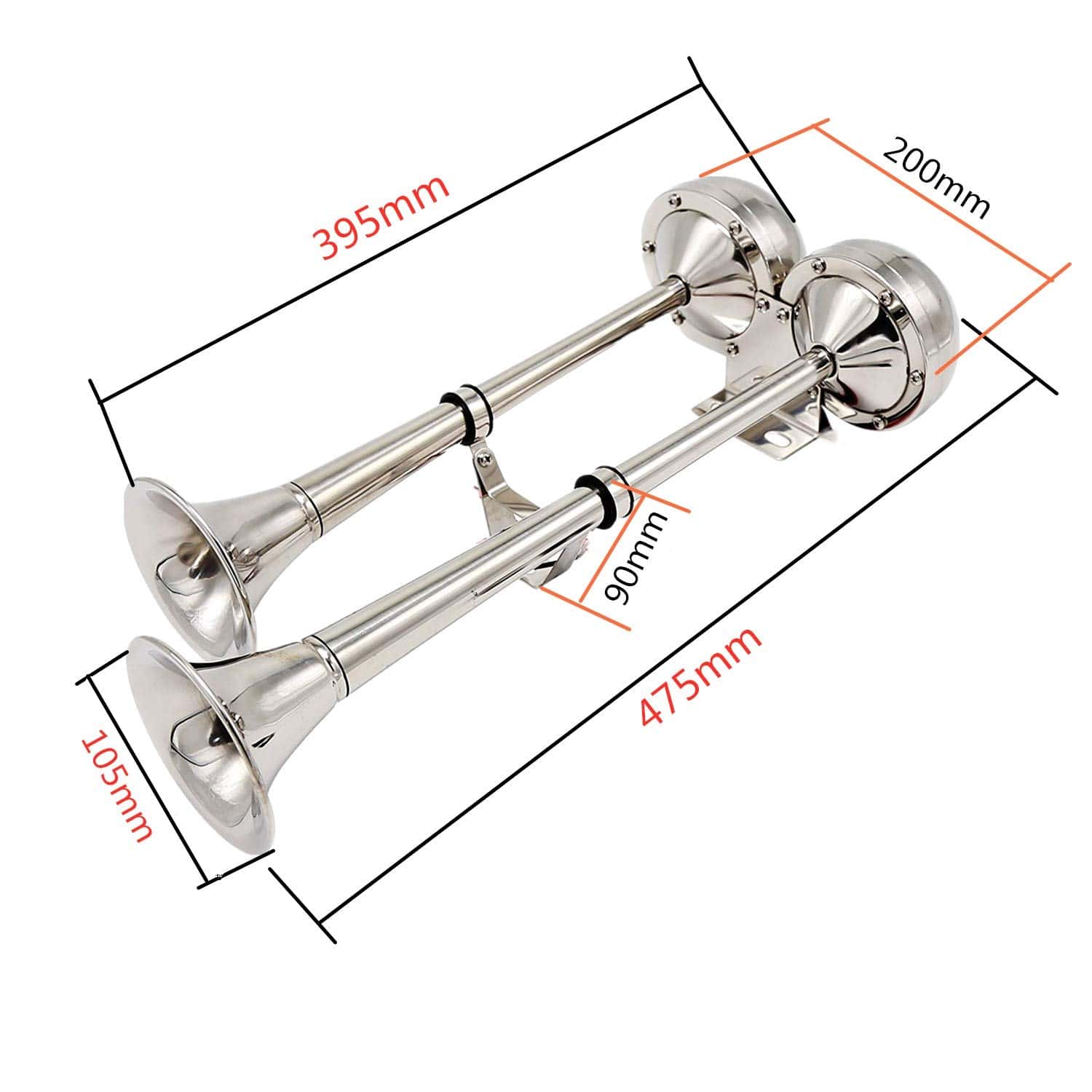 Claxon eléctrico para vehículos de 24V - Marino, Carros, - Imagen 4