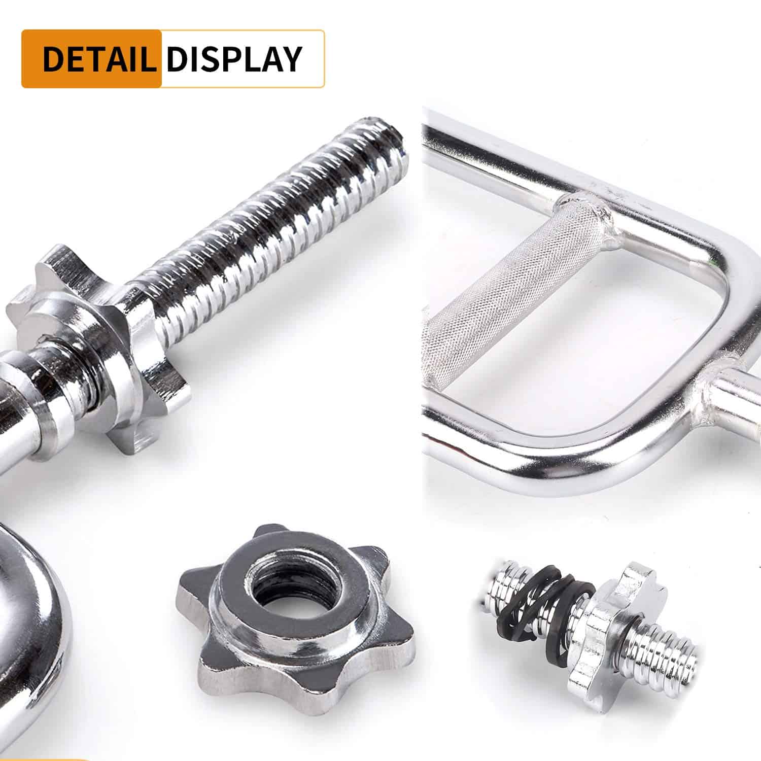 Barra de Tríceps de 34 Pulgadas Uyoyous de Peso Estándar de - Imagen 6