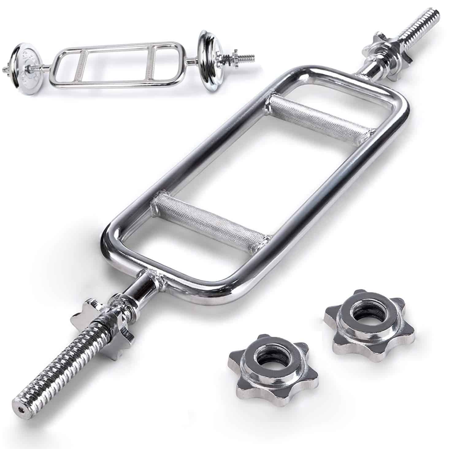 Barra de Tríceps de 34 Pulgadas Uyoyous de Peso Estándar de