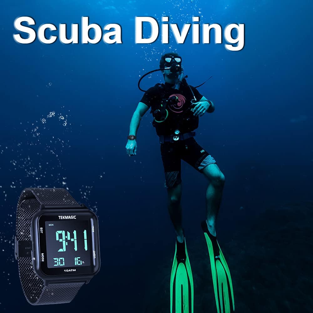 Reloj de Buceo Luminoso Impermeable TEKMAGIC 100m con - Imagen 3