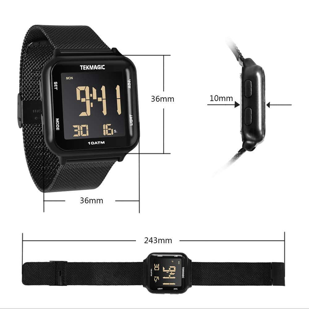 Reloj de Buceo Luminoso Impermeable TEKMAGIC 100m con - Imagen 7