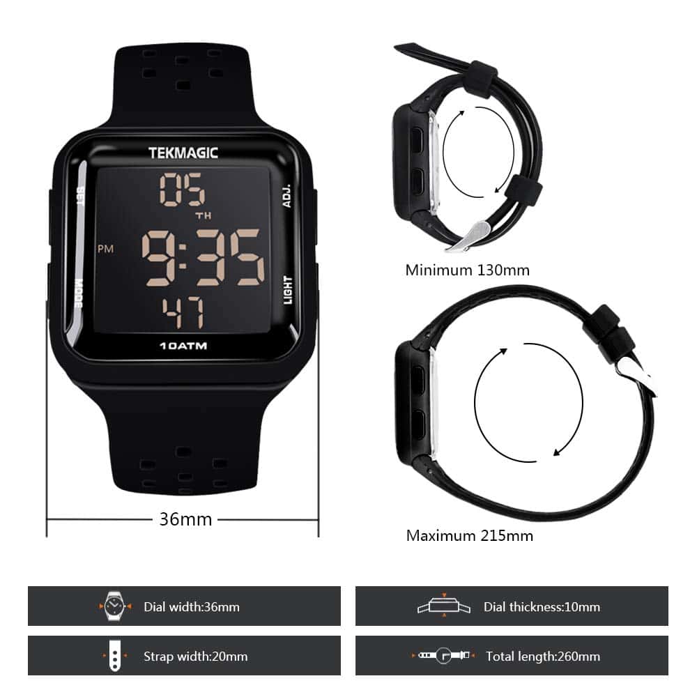 Reloj de Buceo TEKMAGIC resistente al -/24 horas - Imagen 6