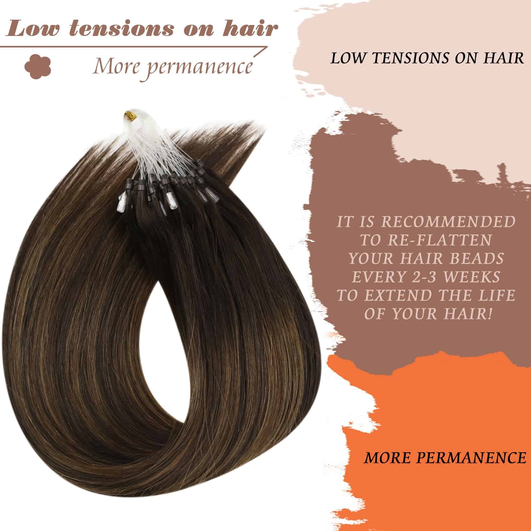 Extensiones de Cabello Sunny Hair Microlink Pelo Humano - Imagen 6