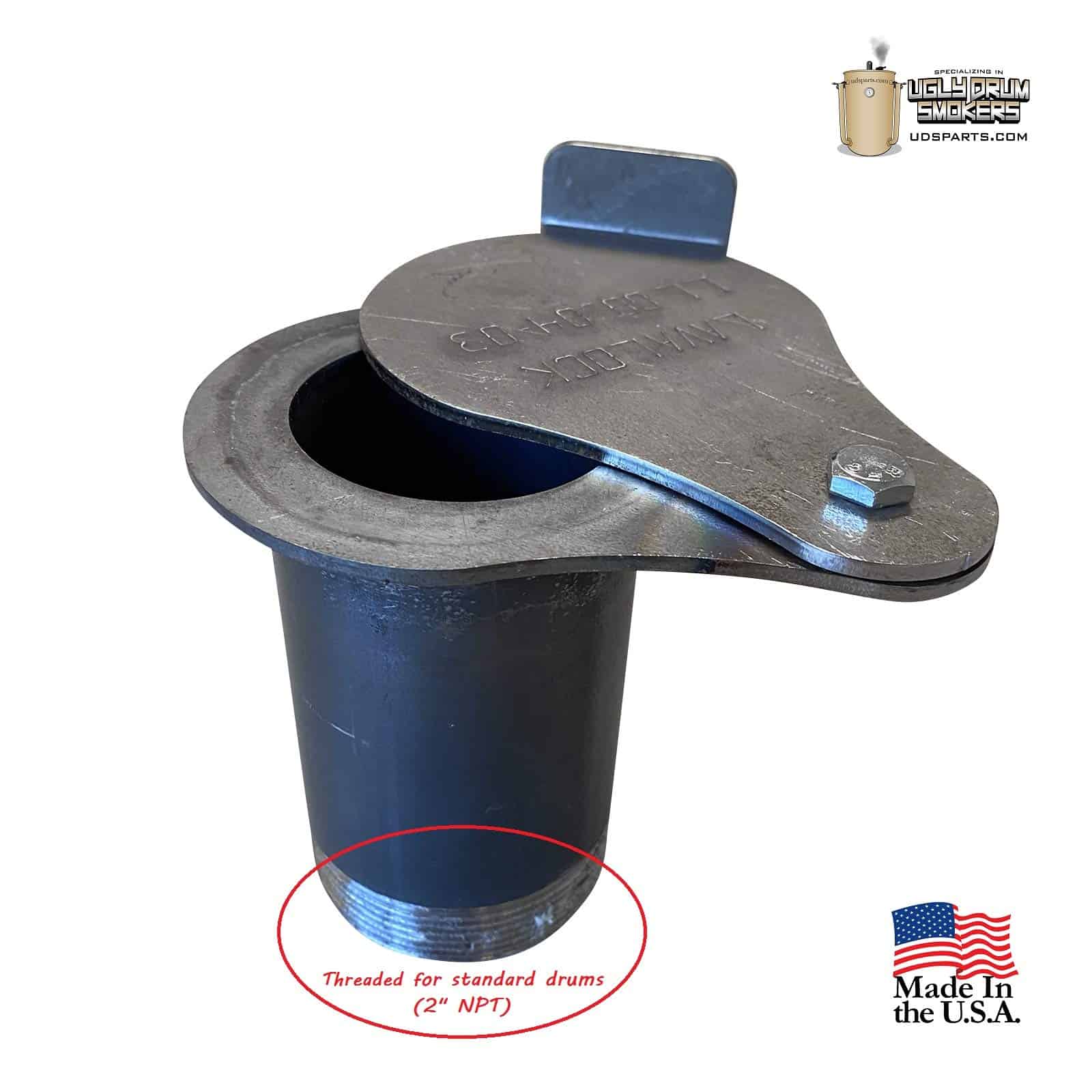 Chimenea de Humo Roscada de 2 Pulgadas Total Control con - Imagen 5