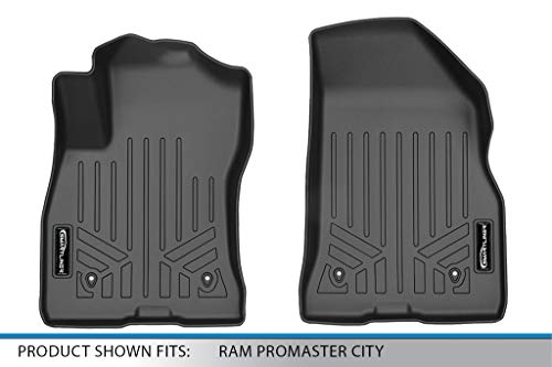 SMARTLINER Tapetes a Medida para la Primera Fila Negro para - Imagen 5