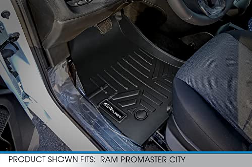 SMARTLINER Tapetes a Medida para la Primera Fila Negro para - Imagen 3