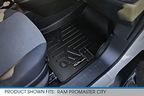 SMARTLINER Tapetes a Medida para la Primera Fila Negro para - Imagen 4