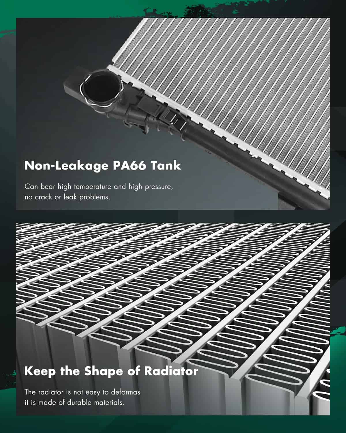 Radiador SCITOO CU2337 compatible con Mercedes-Benz C240 - Imagen 7