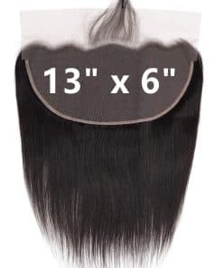 Cierre de Encaje HD Frontal de Gran Naturaleza, 13x6 Cierre