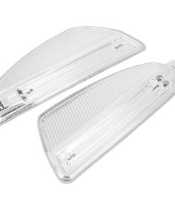 Aramox Luz de señal de giro del espejo lateral, Luz de