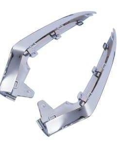 1 Par de Molduras Cromadas de Reemplazo para Parachoques