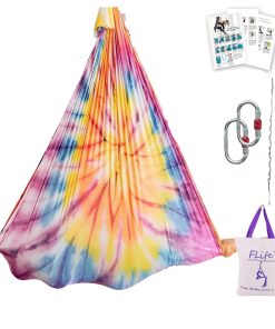 Hamaca de Yoga Aéreo 6.5 yardas F.Life Tela Premium de Seda