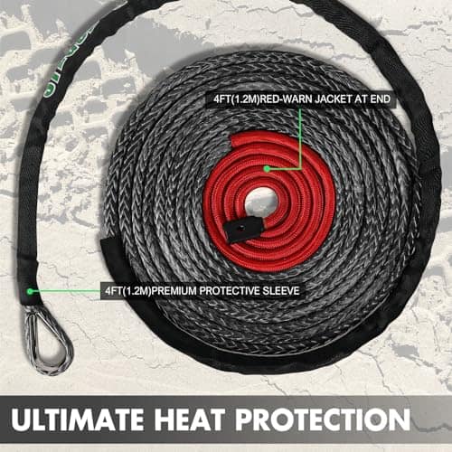 Cuerda Sintética STEGODON, 3/8" x100ft 23809LBS Cuerda de - Imagen 5