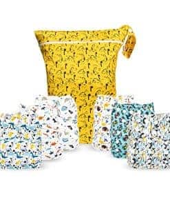 Pañales de tela reutilizables Simple Being, -Dinosaurio