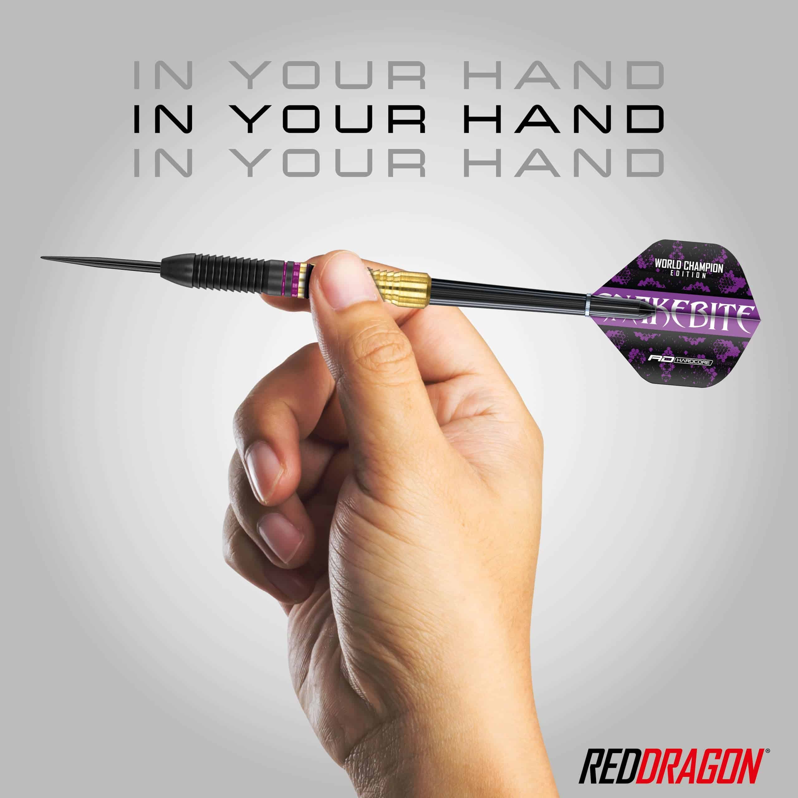 Juego de dardos RED DRAGON Peter Wright Snakebite World - Imagen 6