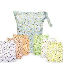 Pañales de Tela Reutilizables Simple Being, -Bugs