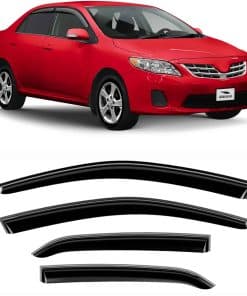 Voron Glass Tape-on Rain Guards Extra Duraderos para Toyota