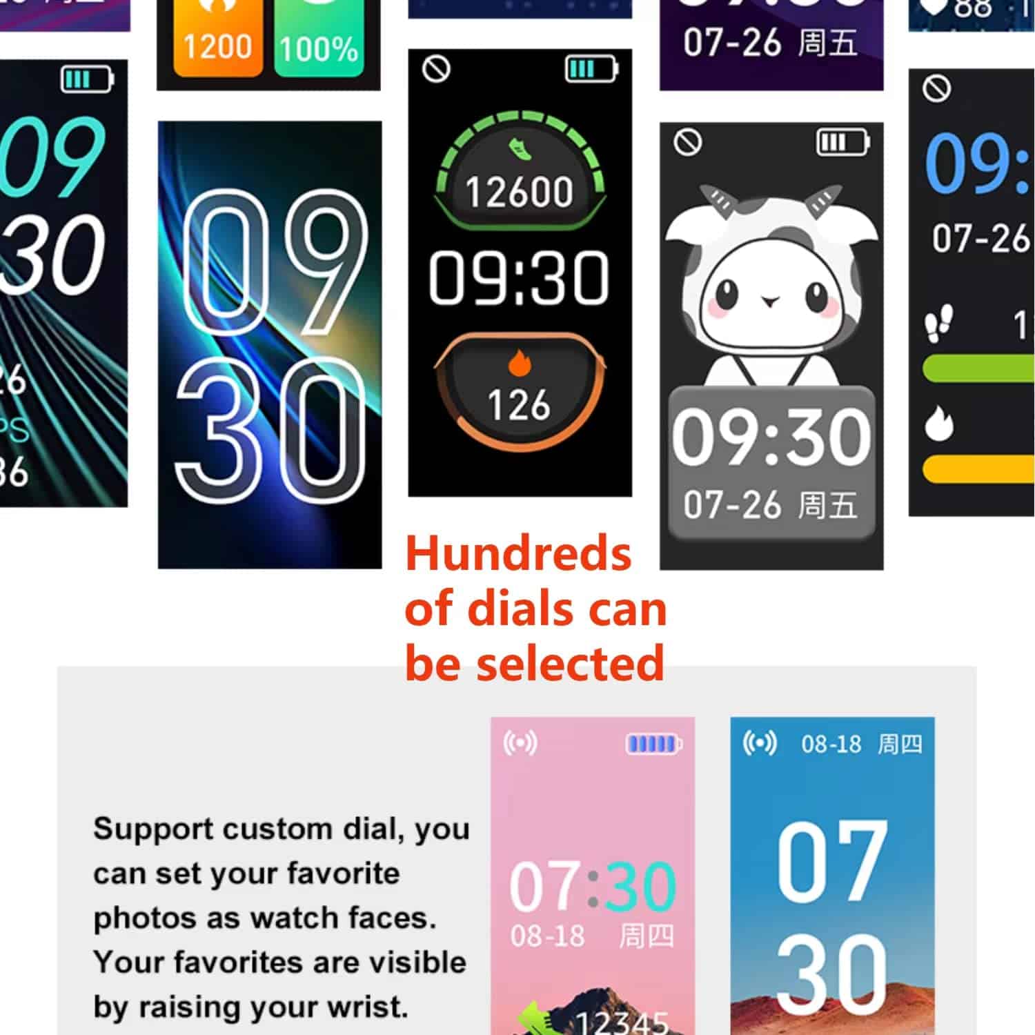 BrilliantHouse Rastreador de Fitness con Monitor de Ritmo - Imagen 5