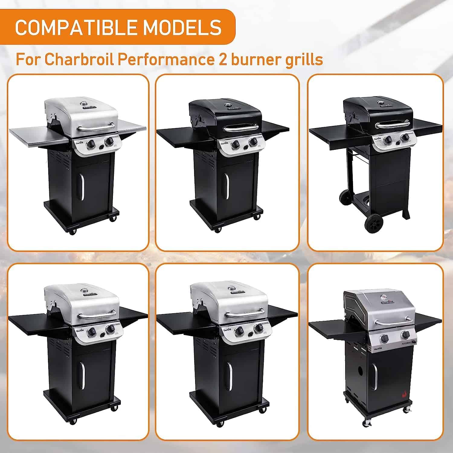 Parrillas de Parrilla Utheer de 18 Pulgadas para Charbroil - Imagen 5