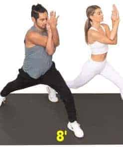 Tapete de ejercicio premium grande POGAMAT - 8 pies x 4