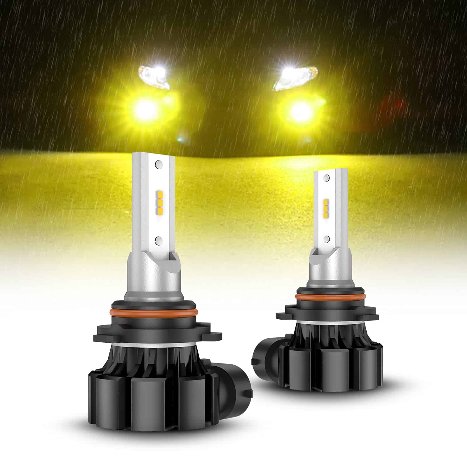 Bombillas LED para Niebla SEALIGHT 9006 Amarillas, 600% más
