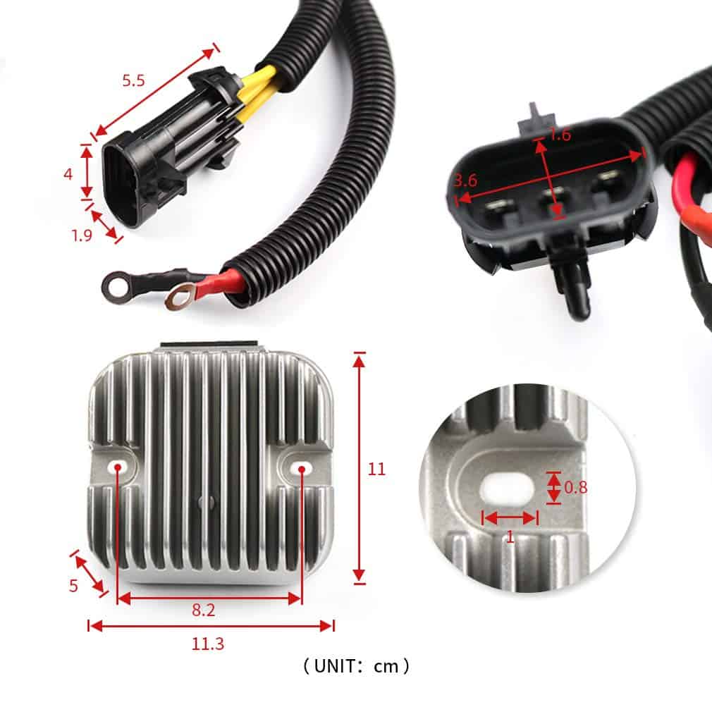 Regulador Rectificador de Voltaje Hocean-Max Compatible con - Imagen 3