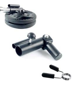 Vida Fitness T Bar Row Platform. Inserto de Poste de Placa