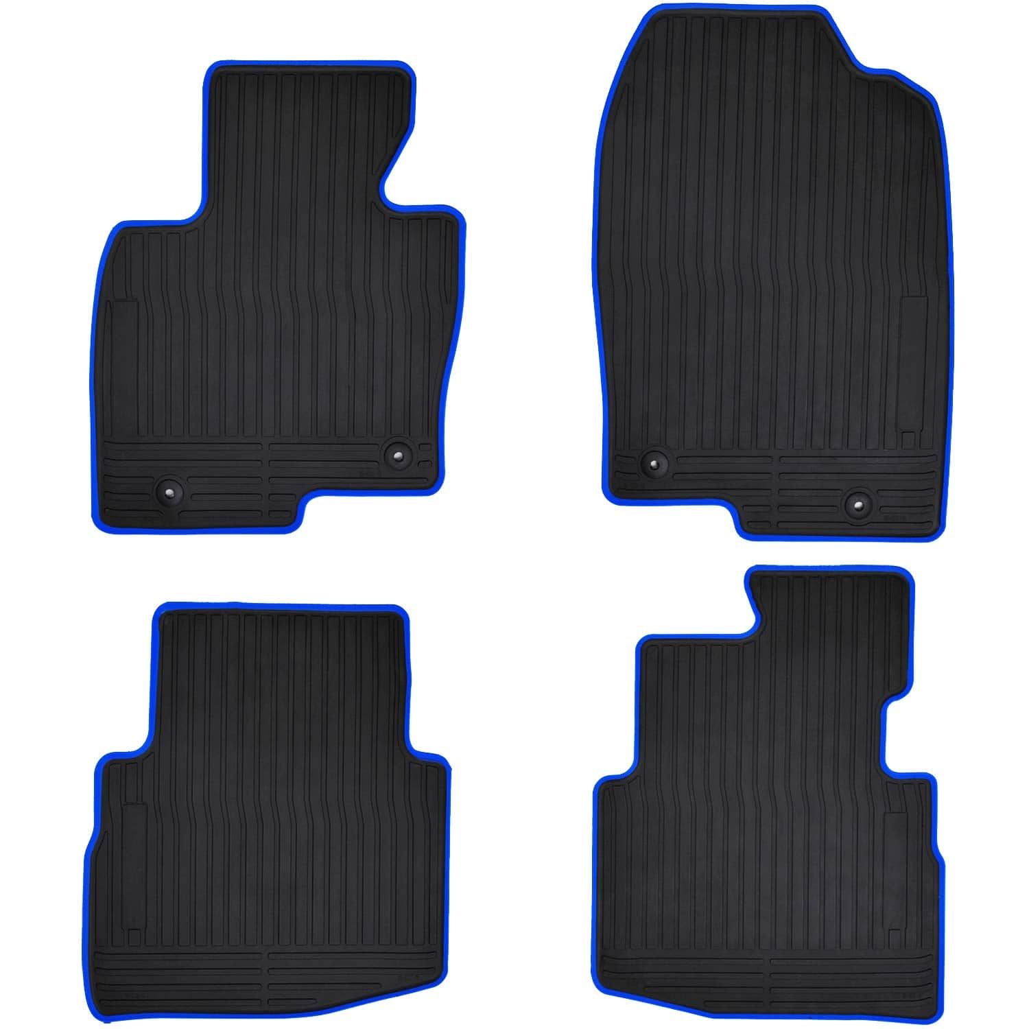 Tapetes para piso de auto Megiteller a medida para Mazda