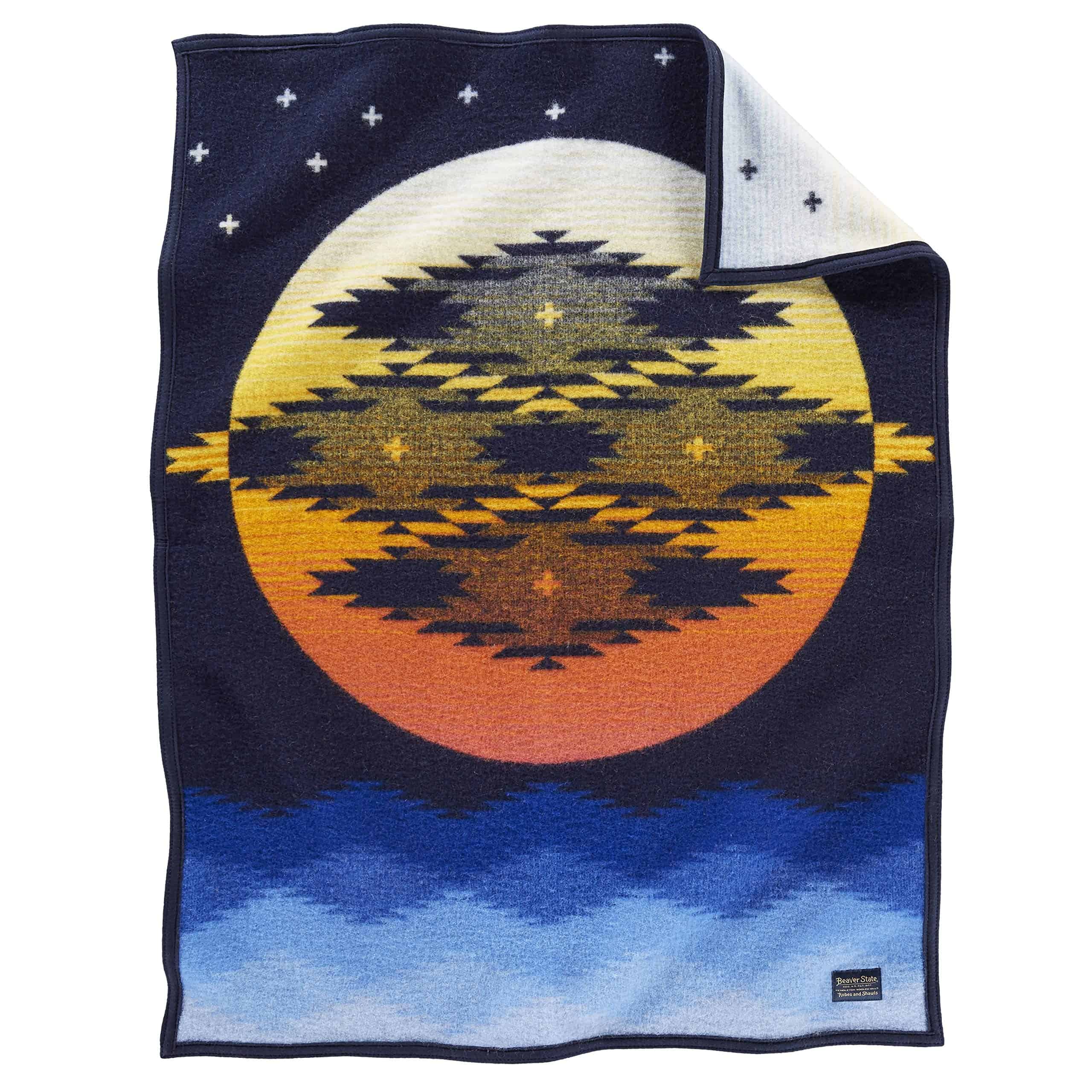 Manta de lana virgen Pendleton Jacquard Feltbound Moon