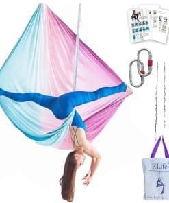 Kit de Hamaca de Yoga Aéreo F.Life para Yoga Antigravedad