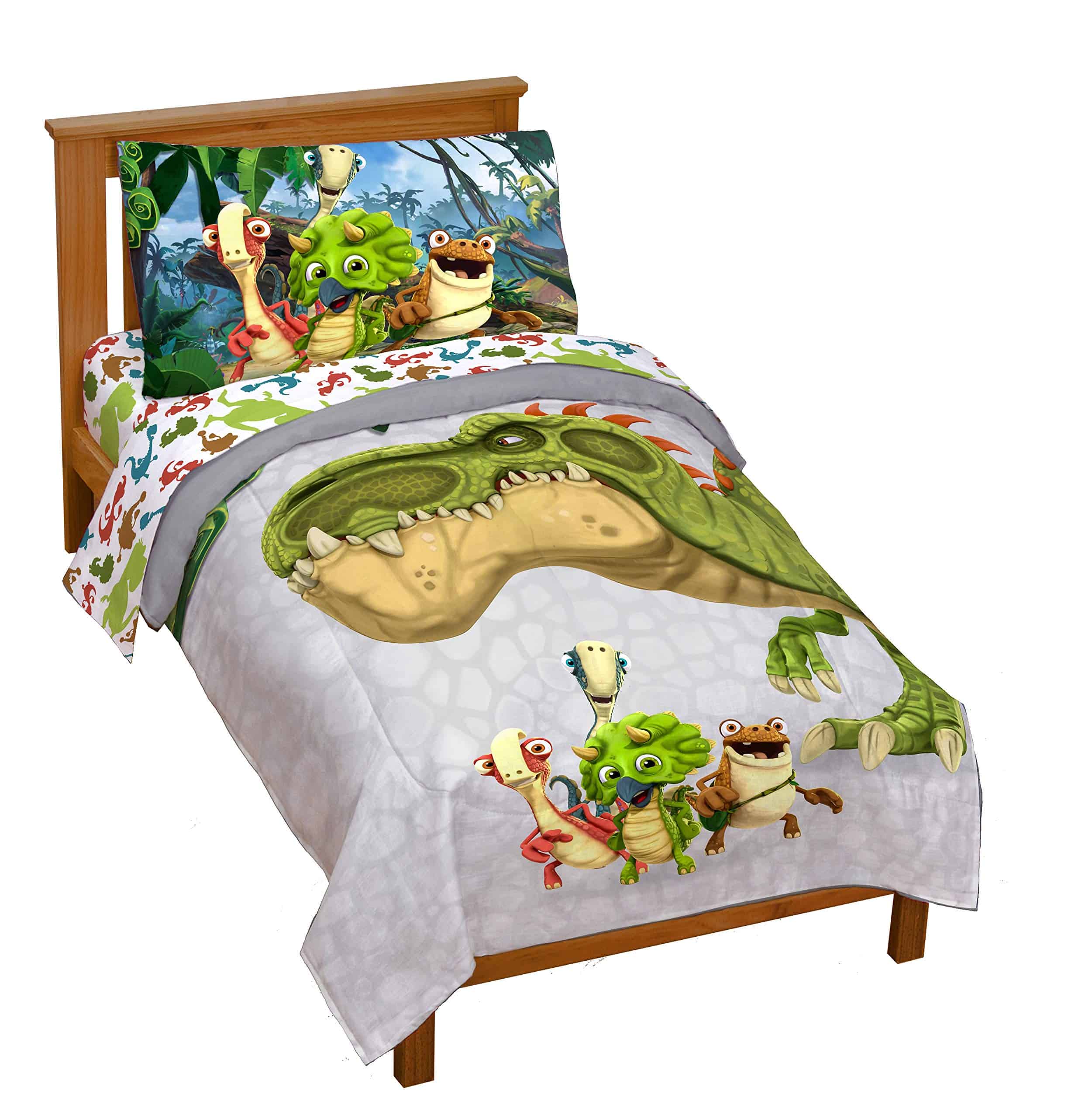 Jay Franco Gigantosaurus Juego de Cama para Niños de 4