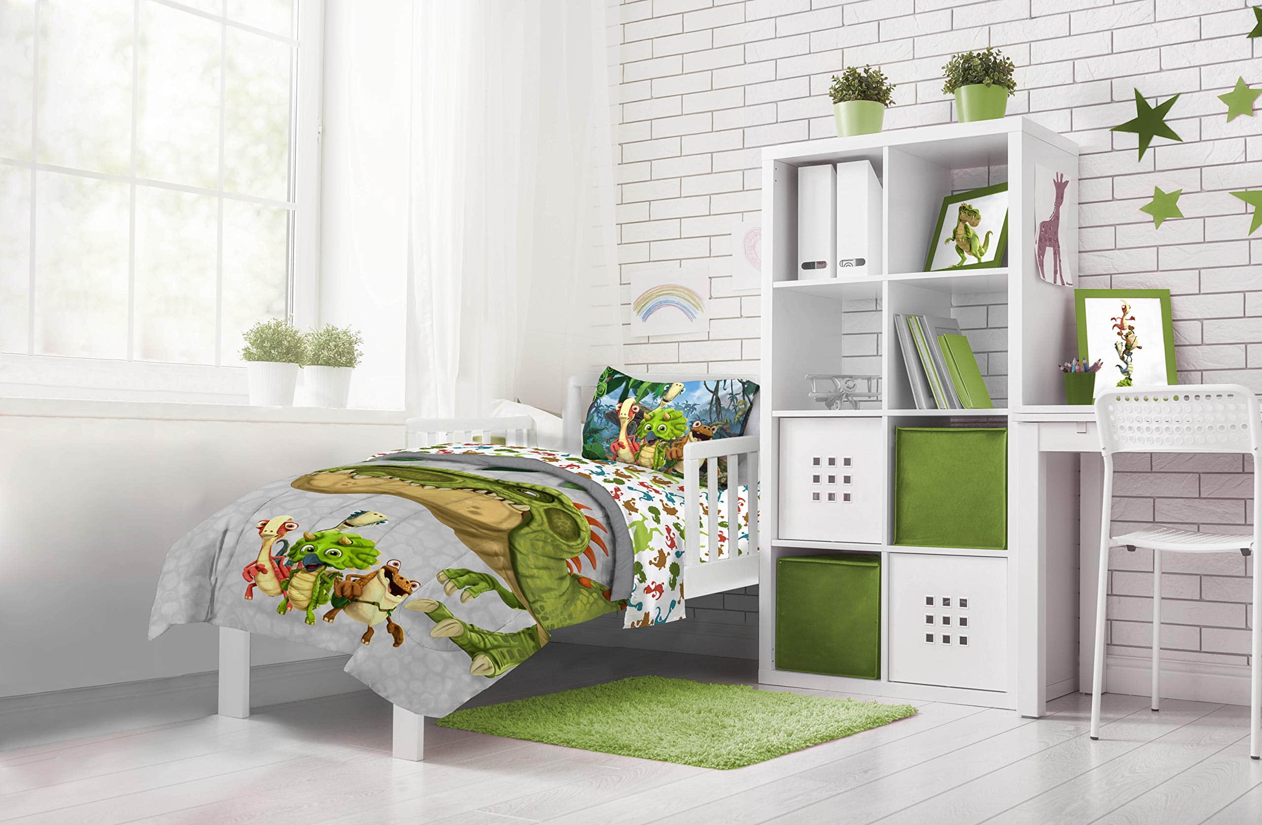 Jay Franco Gigantosaurus Juego de Cama para Niños de 4 - Imagen 8