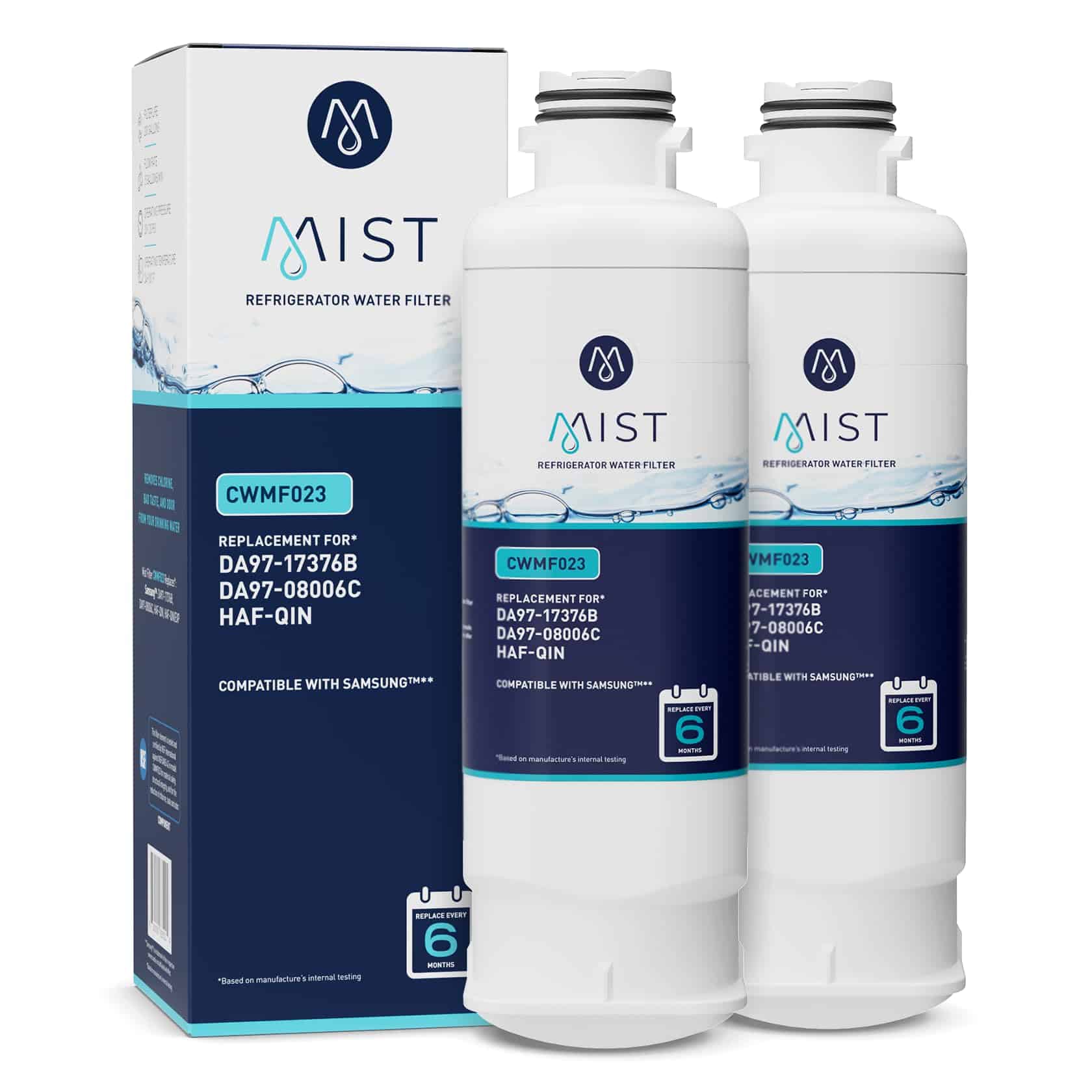 Filtro de Agua de Refrigerador DA97-17376B de Repuesto