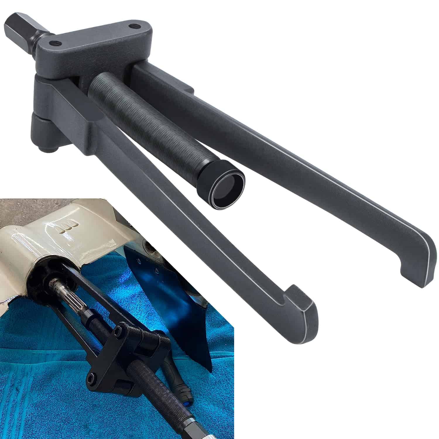 Extractor de Porta Cojinetes Inferiores para Yamaha Johnson